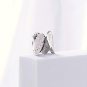 Anillo Okaliptus Baño Plata