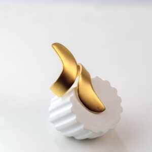Anillo Abstract Baño Oro