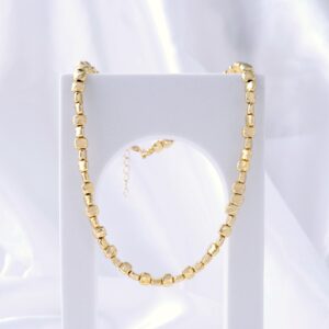 Collar Canto Baño Oro