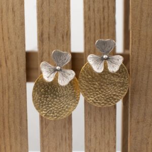 Pendientes Kania Baño Oro y Plata