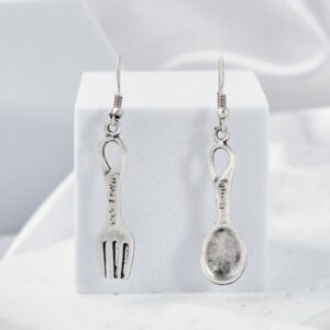 Pendientes Gourmet Baño Plata