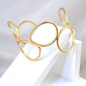 Brazalete Nami Baño Oro