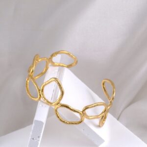 Brazalete Oprah Baño Oro