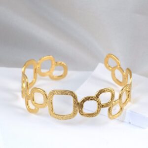 Brazalete Shak Baño Oro