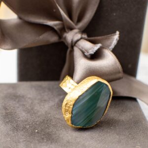 Anillo Morakot Baño Oro