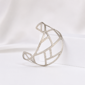 Brazalete Handasi Baño Plata