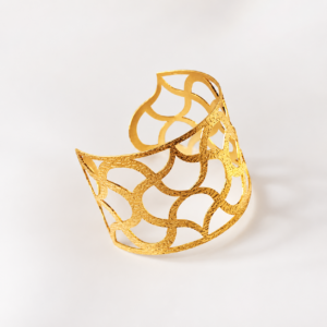 Brazalete Ziva Baño Oro
