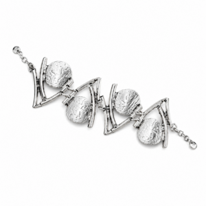 Brazalete Krit Baño Plata