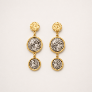Pendientes Niran Baño Oro y Plata