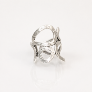 Anillo Deniz Baño Plata