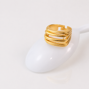 Anillo Paralelo Baño Oro